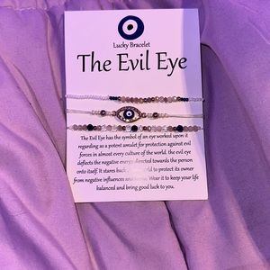 ⚠️LAST TWO MONTHS TO PURCHASE— Evil eye bracelets🧿🪬